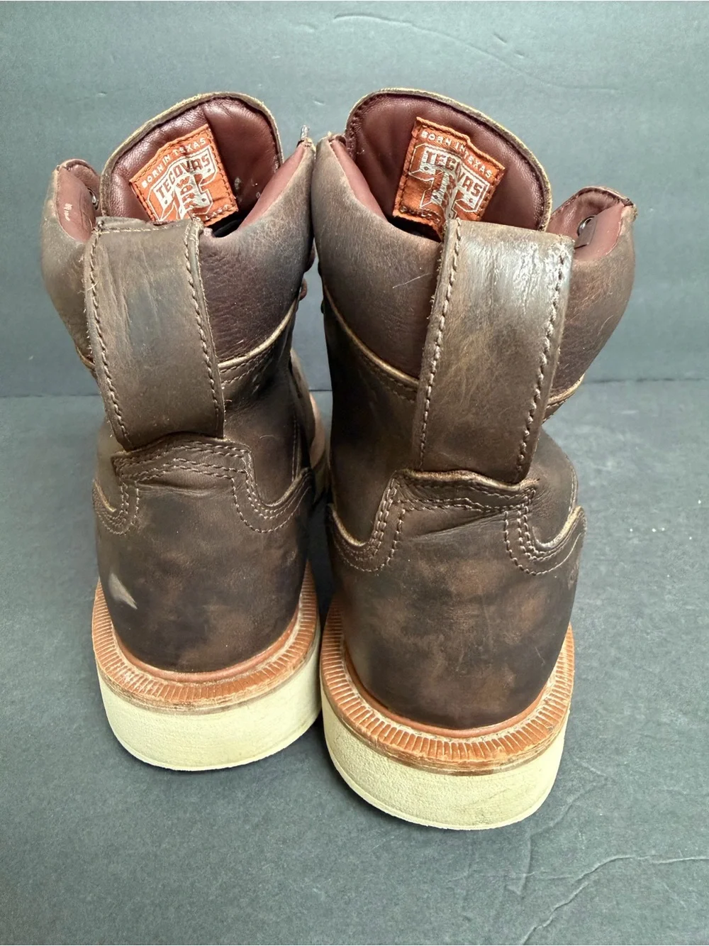 Tecovas Mens 10.5 EE LongHaul Waterproof Moc Composite Toe Boots Espresso $250